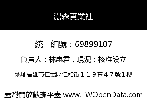 濃森實業社