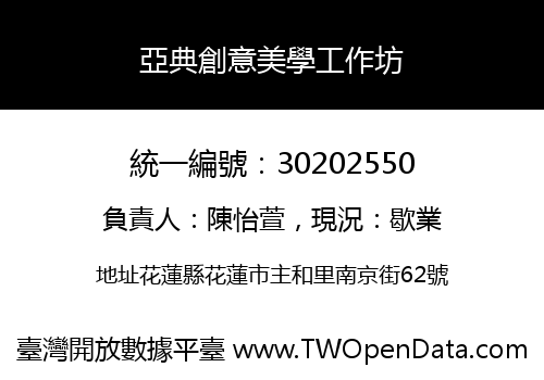 亞典創意美學工作坊