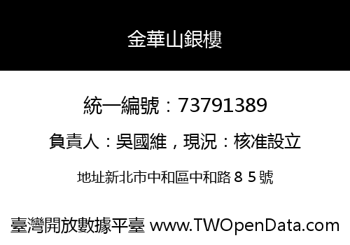 金華山銀樓