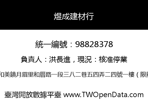 煜成建材行