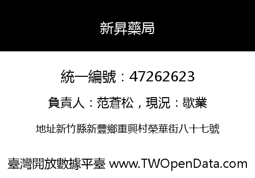 新昇藥局