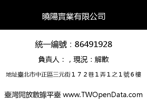 曉陽實業有限公司
