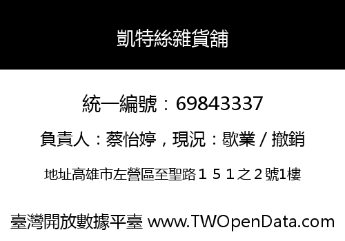 凱特絲雜貨舖