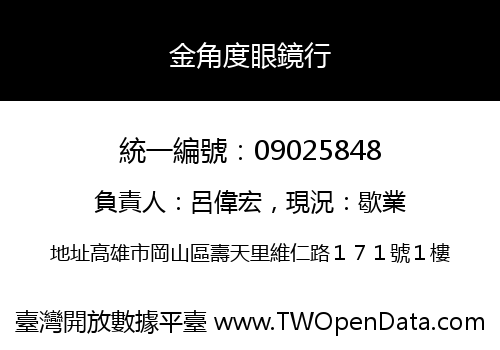 金角度眼鏡行