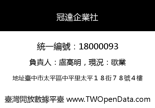 冠達企業社