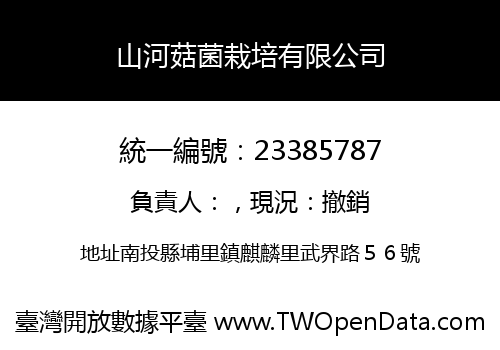 山河菇菌栽培有限公司
