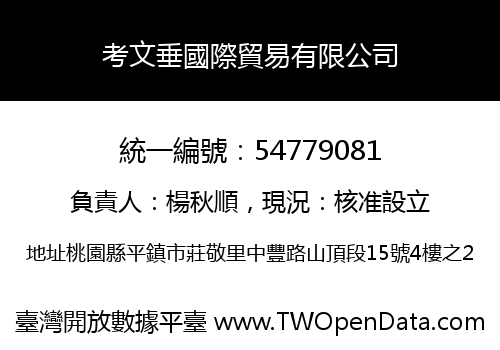 考文垂國際貿易有限公司