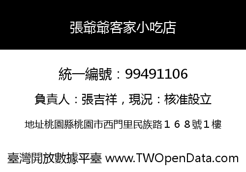 張爺爺客家小吃店