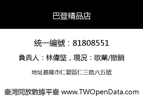 巴登精品店