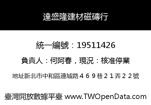 達盛隆建材磁磚行