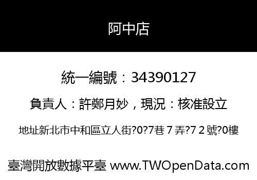 阿中店