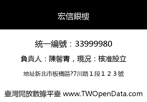宏信銀樓