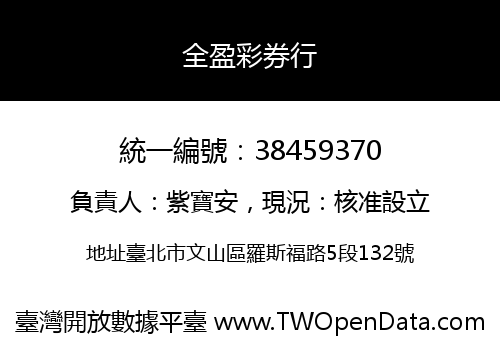 全盈彩券行