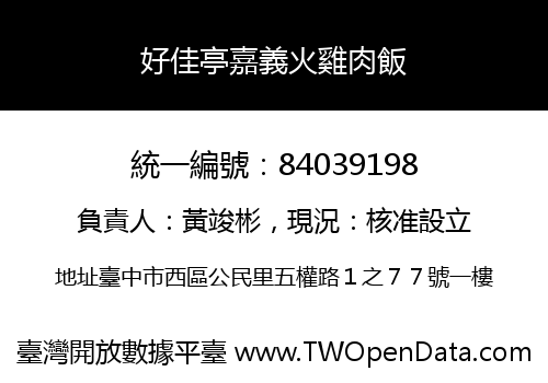 好佳亭嘉義火雞肉飯