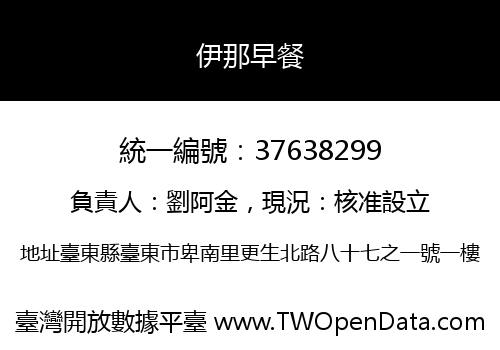 伊那早餐