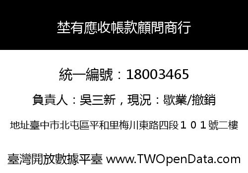 埜有應收帳款顧問商行