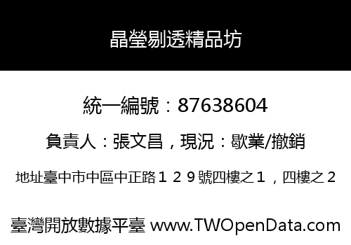 晶瑩剔透精品坊