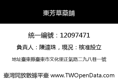 東芳草藥舖