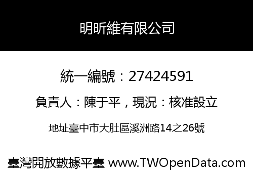 明昕維有限公司