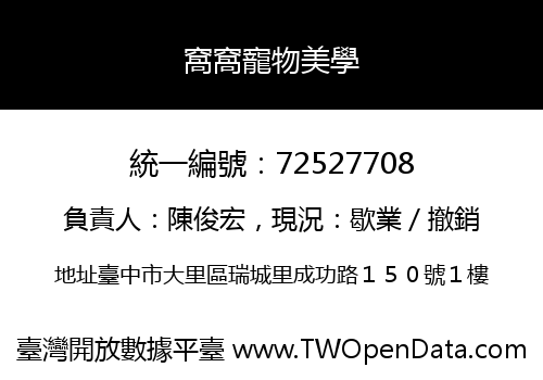 窩窩寵物美學