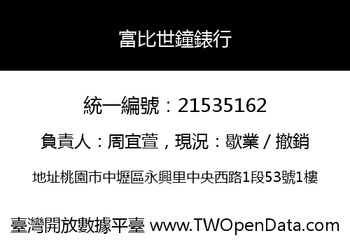 富比世鐘錶行