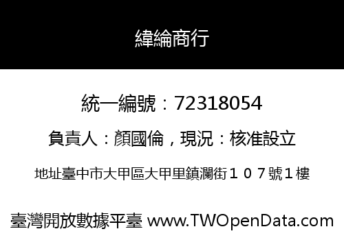 緯綸商行