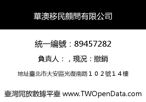 華澳移民顧問有限公司