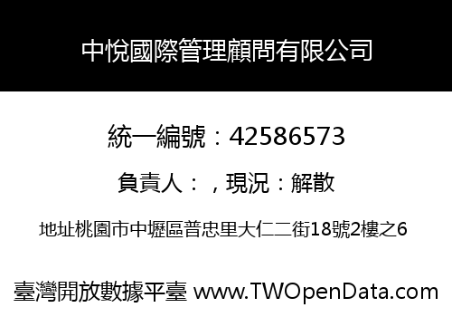 中悅國際管理顧問有限公司
