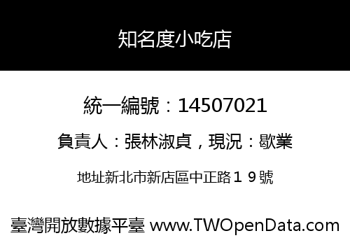 知名度小吃店