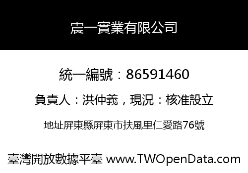 震一實業有限公司