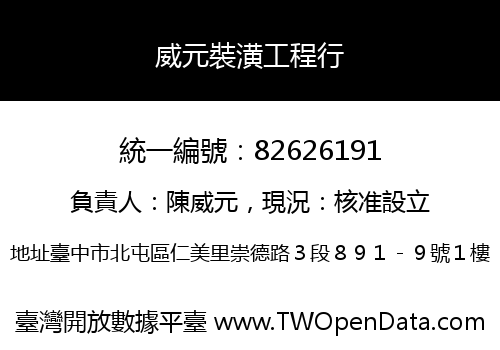 威元裝潢工程行