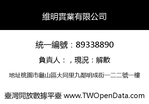 維明實業有限公司