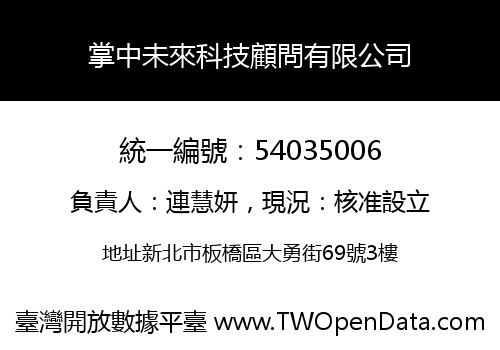 掌中未來科技顧問有限公司