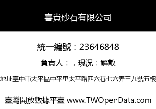喜貴砂石有限公司