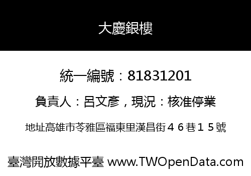 大慶銀樓