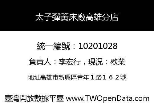 太子彈簧床廠高雄分店