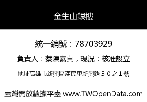 金生山銀樓