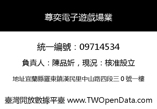尊奕電子遊戲場業