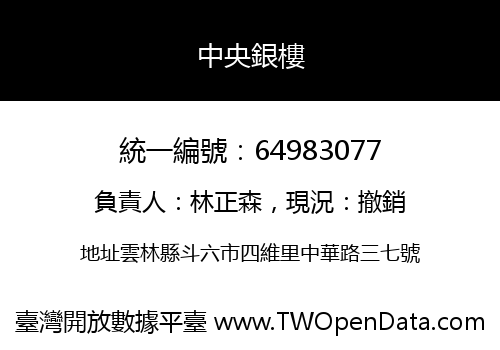 中央銀樓