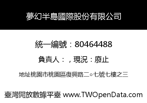 夢幻半島國際股份有限公司