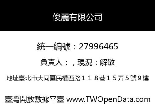 俊麗有限公司