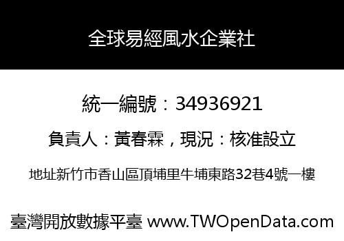 全球易經風水企業社