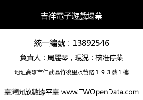 吉祥電子遊戲場業