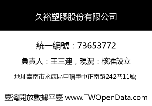 久裕塑膠股份有限公司
