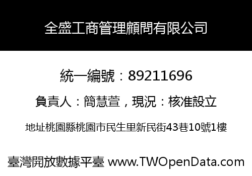 全盛工商管理顧問有限公司
