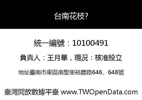 台南花枝?