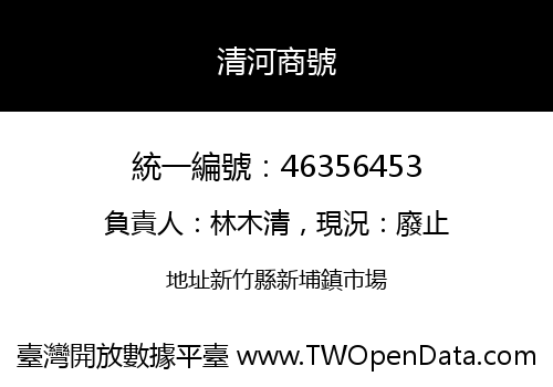 清河商號