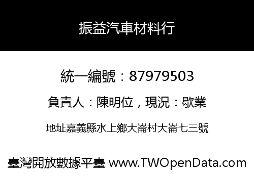 振益汽車材料行