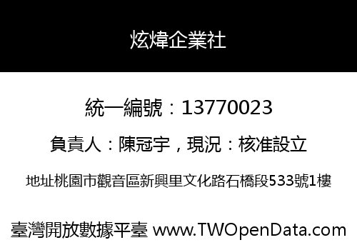 炫煒企業社