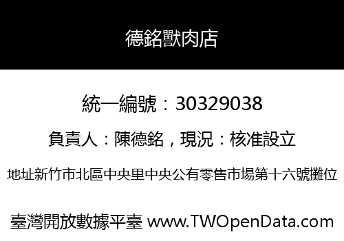 德銘獸肉店